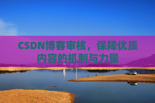 CSDN博客审核，保障优质内容的机制与力量